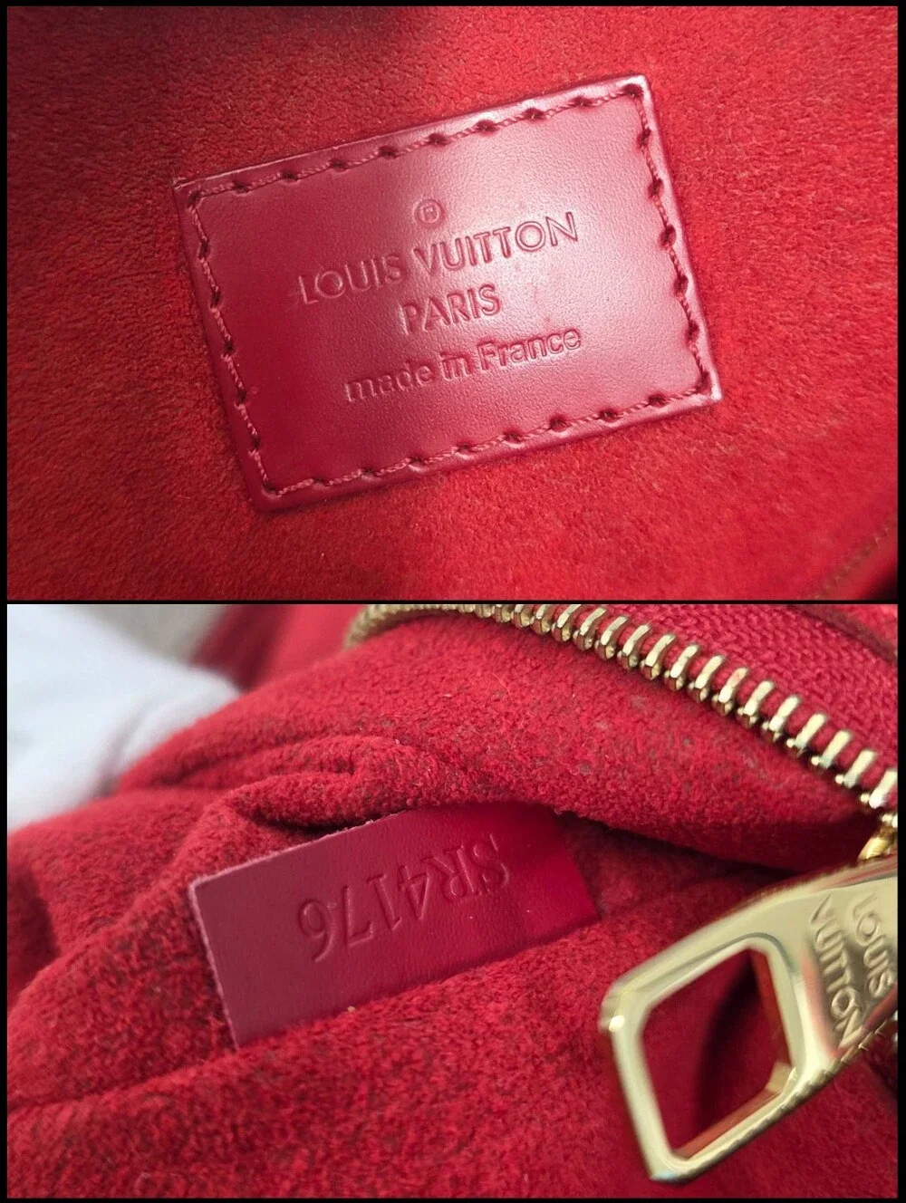 Louis Vuitton Caissa Hobo Damier Ebene Canvas Shoulder Bag